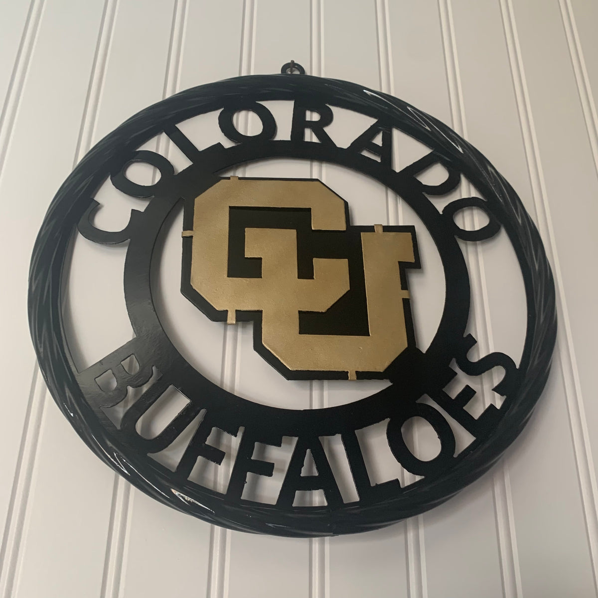 COLORADO BUFFALOES CUSTOM METAL VINTAGE CRAFT SIGN TEAM ART WESTERN HOME DECOR HANDMADE
