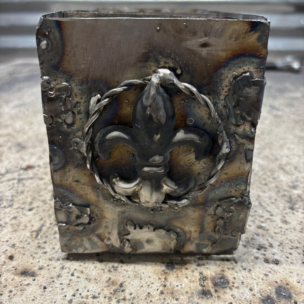 WELLS STYLE YOUR CUSTOM NAME REMOTE CONTROL HOLDER BOX METAL ART WESTERN HOME DECOR HANDMADE NEW #