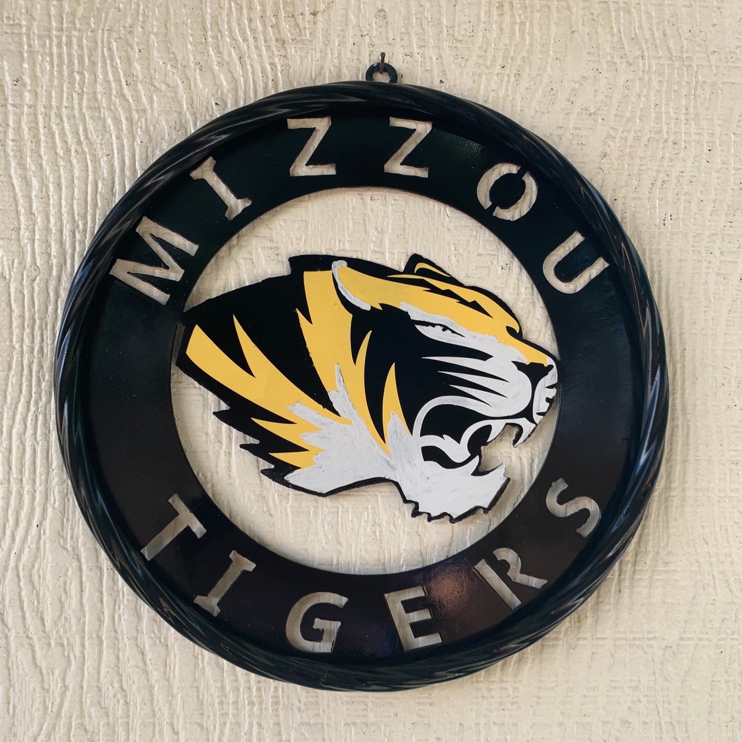 12", 18", 24", 32" MIZZOU TIGERS MISSOURI CUSTOM METAL VINTAGE CRAFT TEAM SIGN HANDMADE