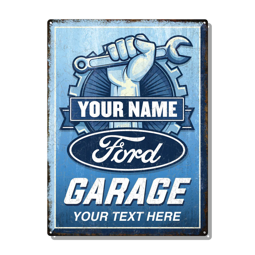 #EH10493 CUSTOM NAME ALUMINUM METAL SIGN WESTERN HOME DECOR HANDMADE NEW