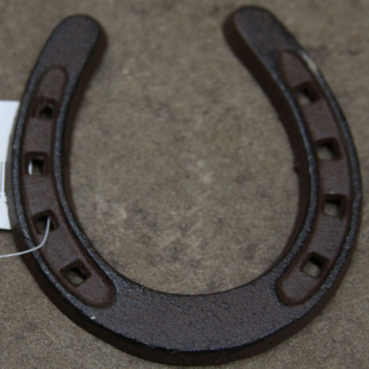 3.5" HORSE SHOE CAST IRON METAL WALL ART METAL WESTERN HOME DECOR NEW #EH13167