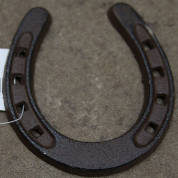3.5" HORSE SHOE CAST IRON METAL WALL ART METAL WESTERN HOME DECOR NEW #EH13167