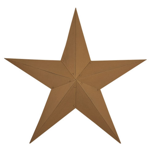 48" MUSTARD STAR KIT ASSEMBLY BARN STAR 5 POINT METAL STAR OF DAVID NO RING WESTERN HOME DECOR 53",72",96" HANDMADE EH13590