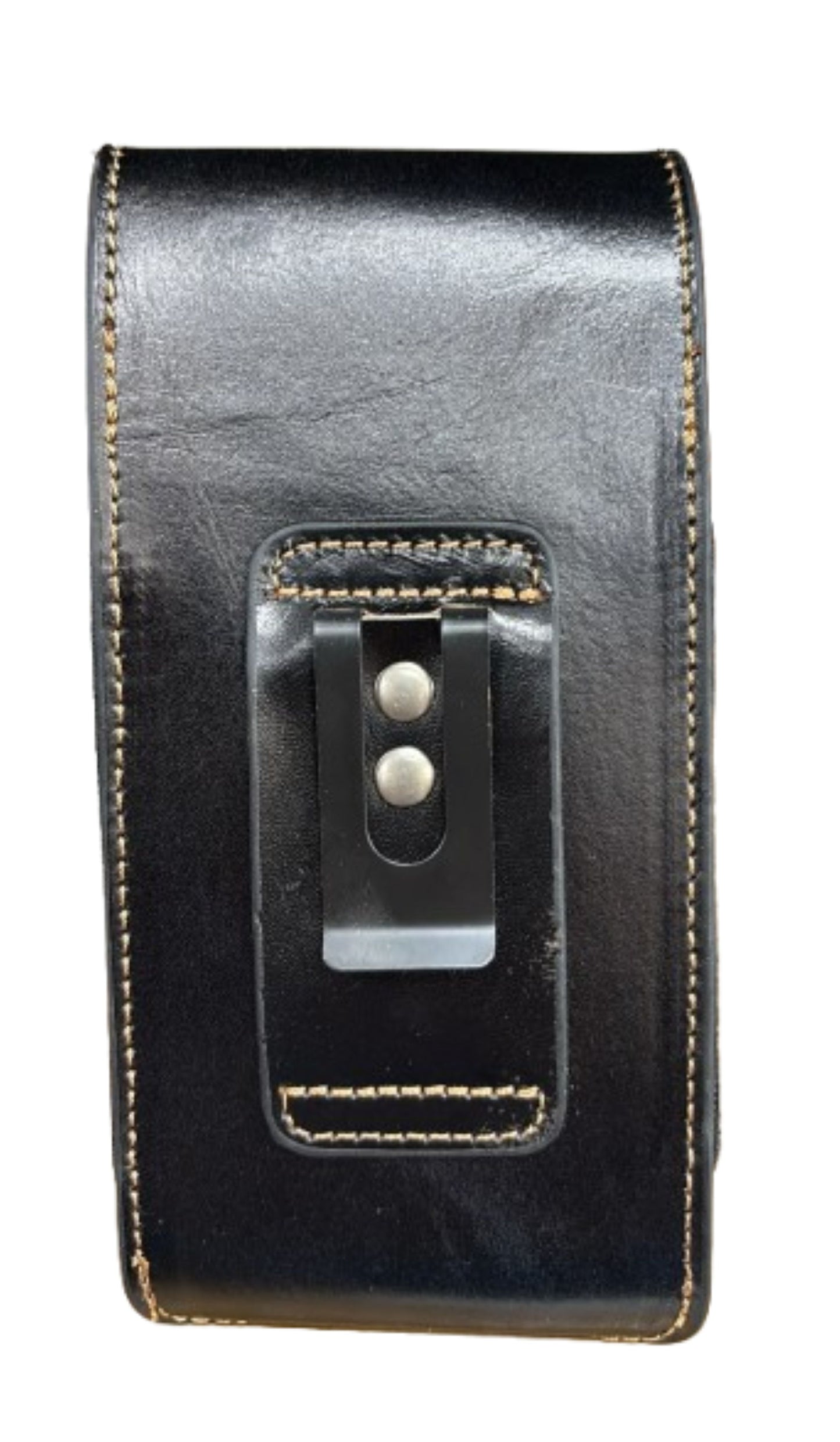 7" LONGHORNS PHONE HOLSTER LEATHER LARGE BELT LOOP CASE UNIVERSAL HANDMADE