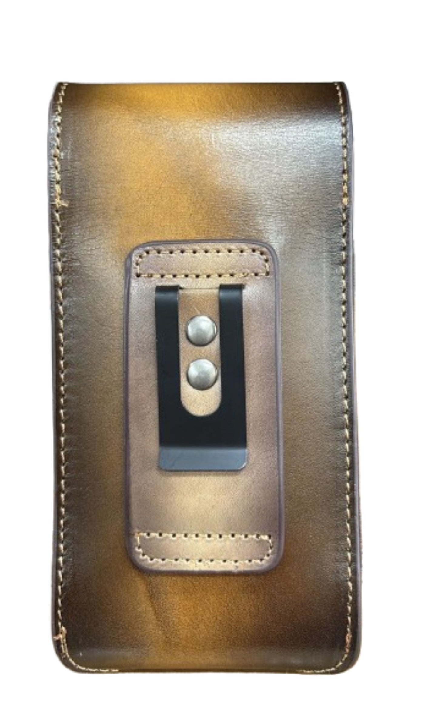 7" COWBOY PRAYER PHONE HOLSTER LEATHER LARGE BELT LOOP CASE UNIVERSAL #EH13817