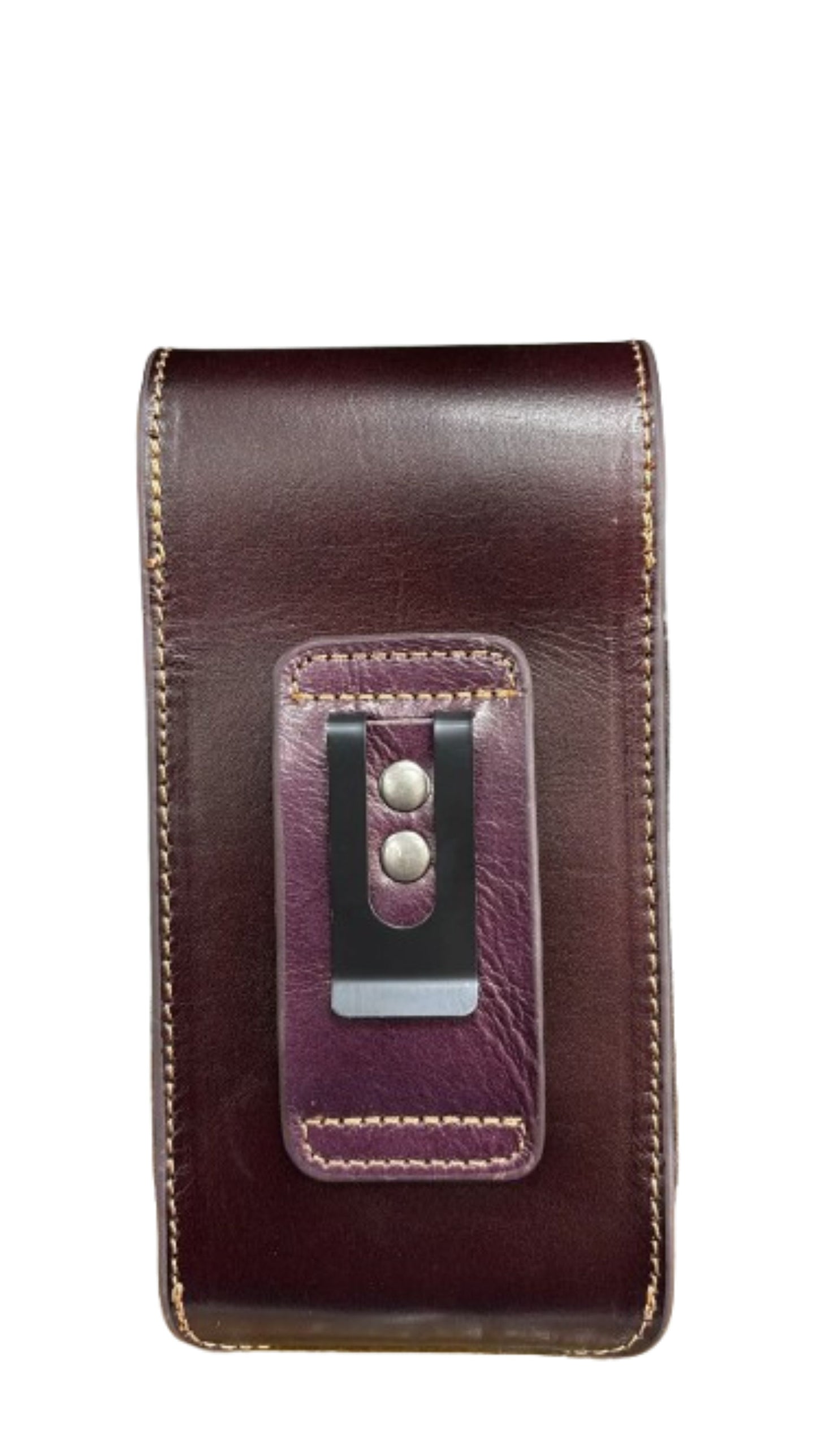 7" COWBOY PRAYER PHONE HOLSTER LEATHER LARGE BELT LOOP CASE UNIVERSAL #EH13817