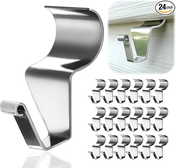 1.5" LONG VINYL SIDING HOOK 2 PKG SET FOR METAL BARN STAR HANG WALL ART WESTERN HOME DECOR HANDMADE #EH12916