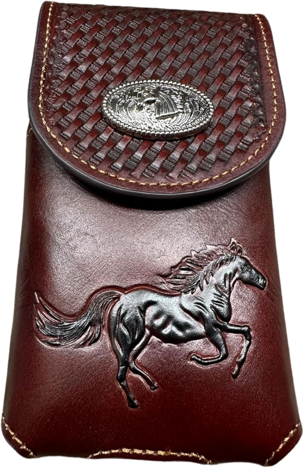 7" LEATHER HOLSTER POUCH EXTRA LARGE  BELT LOOP CELL PHONE CASE UNIVERSAL OVERSIZE MULTI STYLES