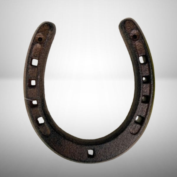 7" HORSE SHOE CAST IRON METAL WALL ART METAL WESTERN HOME DECOR NEW #EH13168