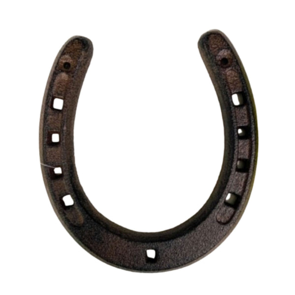 7" HORSE SHOE CAST IRON METAL WALL ART METAL WESTERN HOME DECOR NEW #EH13168