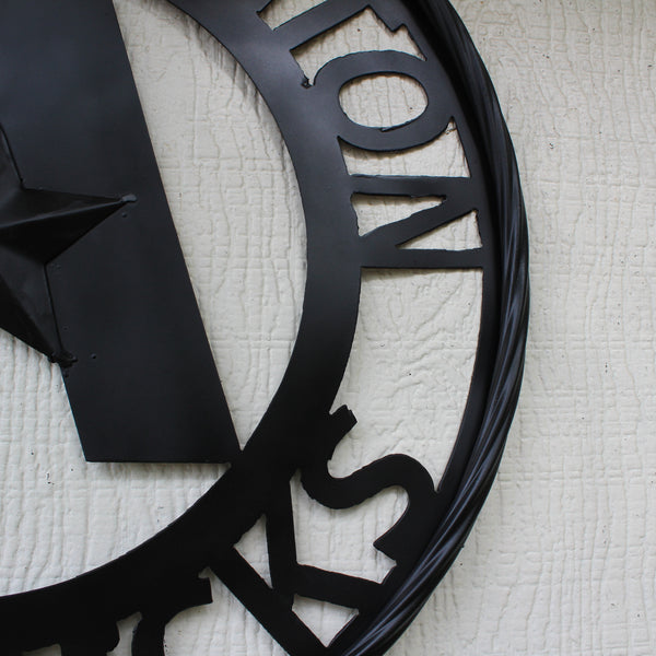UTA ARLINGTON BLACK CUSTOM METAL VINTAGE CRAFT TEAM SIGN WESTERN HOME DECOR HANDMADE (Copy)