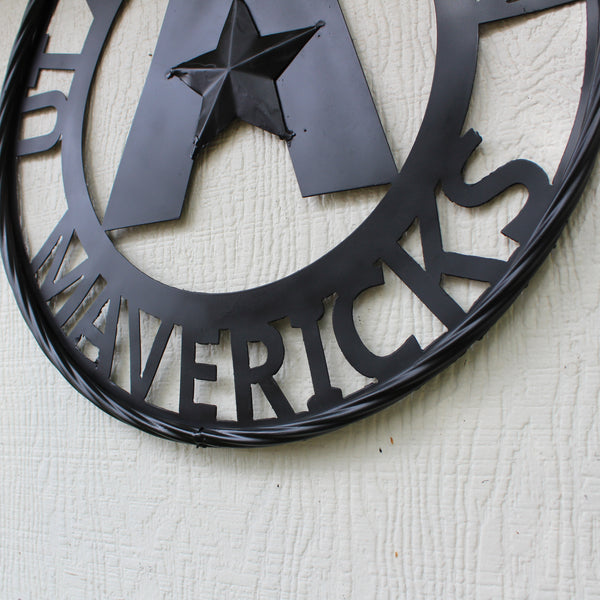 UTA ARLINGTON BLACK CUSTOM METAL VINTAGE CRAFT TEAM SIGN WESTERN HOME DECOR HANDMADE (Copy)