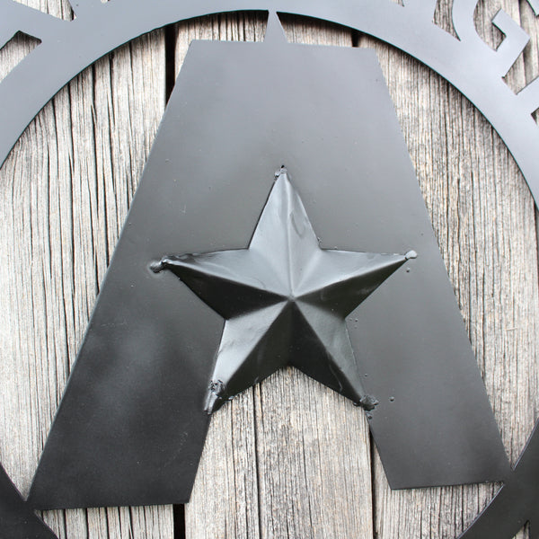 UTA ARLINGTON BLACK CUSTOM METAL VINTAGE CRAFT TEAM SIGN WESTERN HOME DECOR HANDMADE (Copy)