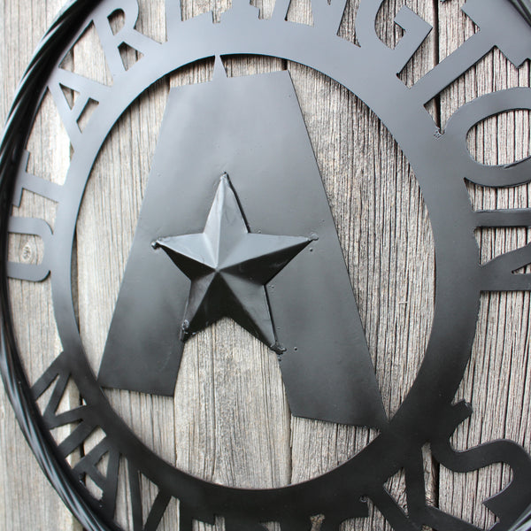 UTA ARLINGTON BLACK CUSTOM METAL VINTAGE CRAFT TEAM SIGN WESTERN HOME DECOR HANDMADE (Copy)