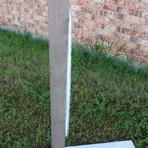 24" WELCOME USA FLAG BARN METAL FLAT STAR 2D PLAIN RED WHITE BLUE WESTER HOME DECOR HANDMADE NEW #EH12310