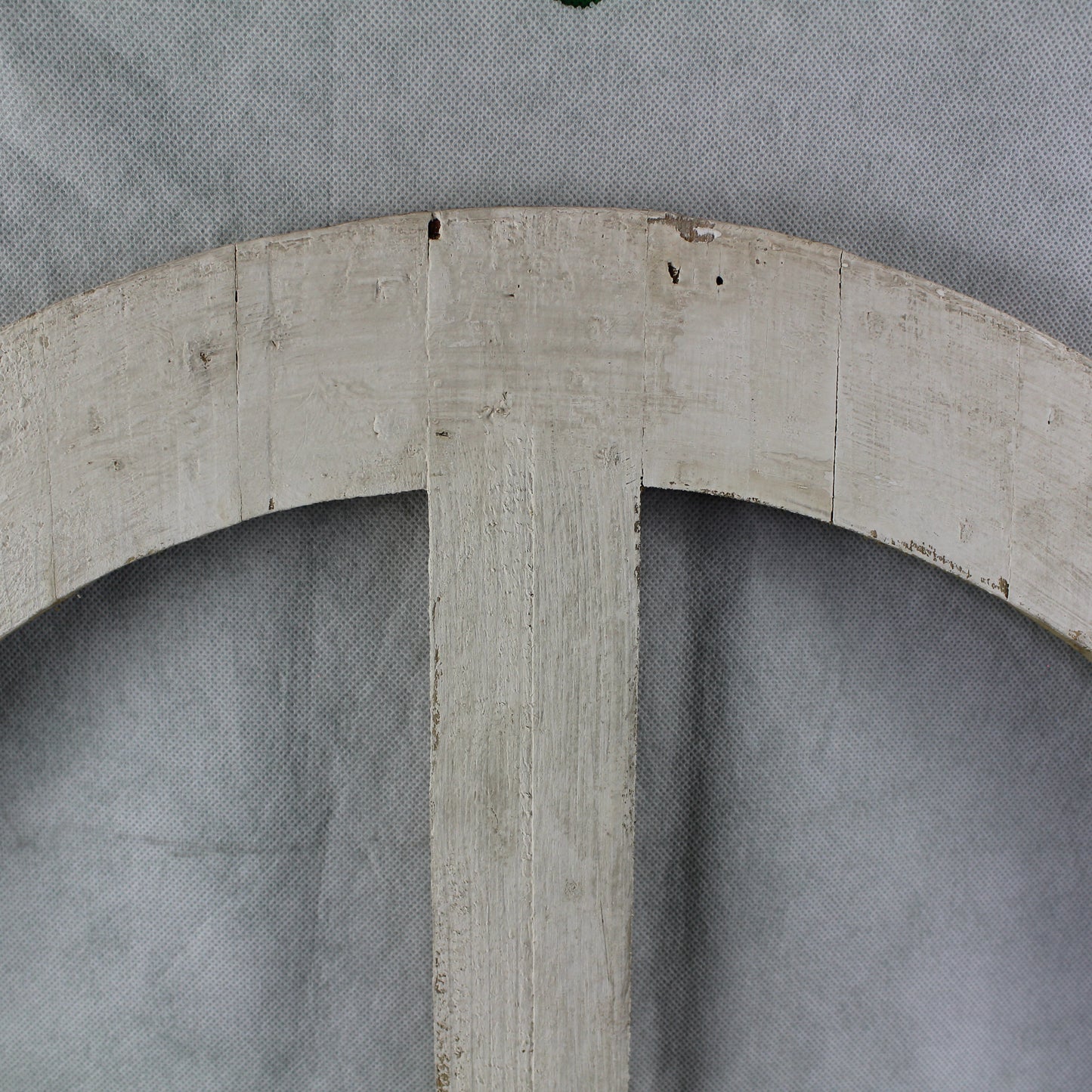 24" WHITE PEACE SIGN WOOD SIGN WALL ART DECOR WESTERN HOME DECOR HANDMADE #EH12853
