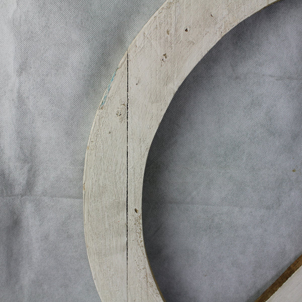 24" WHITE PEACE SIGN WOOD SIGN WALL ART DECOR WESTERN HOME DECOR HANDMADE #EH12853