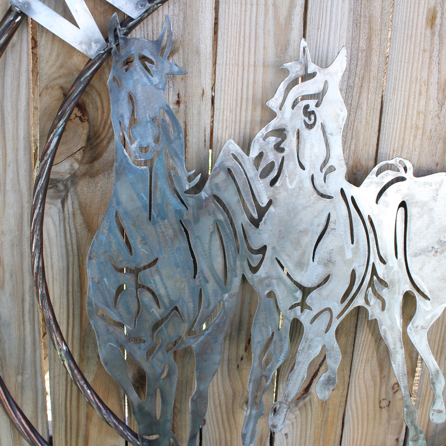WELCOME RUNNING HORSES RAW METAL UNPAINTED SIGN WESTERN HOME DECOR HANDMADE NEW #EH12719 (Copy)
