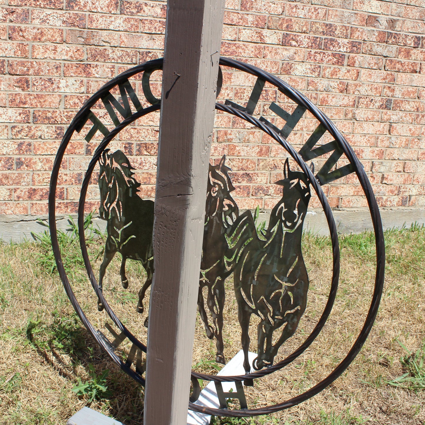 WELCOME RUNNING HORSES RAW METAL UNPAINTED SIGN WESTERN HOME DECOR HANDMADE NEW #EH12719 (Copy)