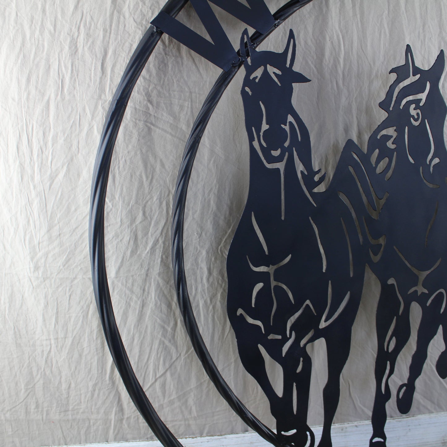WELCOME RUNNING HORSES RAW METAL RUSTIC BLACK SIGN WESTERN HOME DECOR HANDMADE NEW #EH12719 (Copy) (Copy)