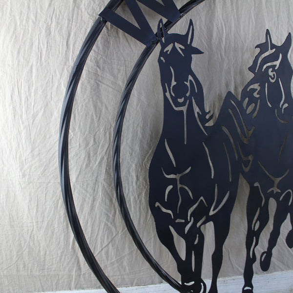 WELCOME RUNNING HORSES RAW METAL RUSTIC BLACK SIGN WESTERN HOME DECOR HANDMADE NEW #EH12719 (Copy) (Copy)