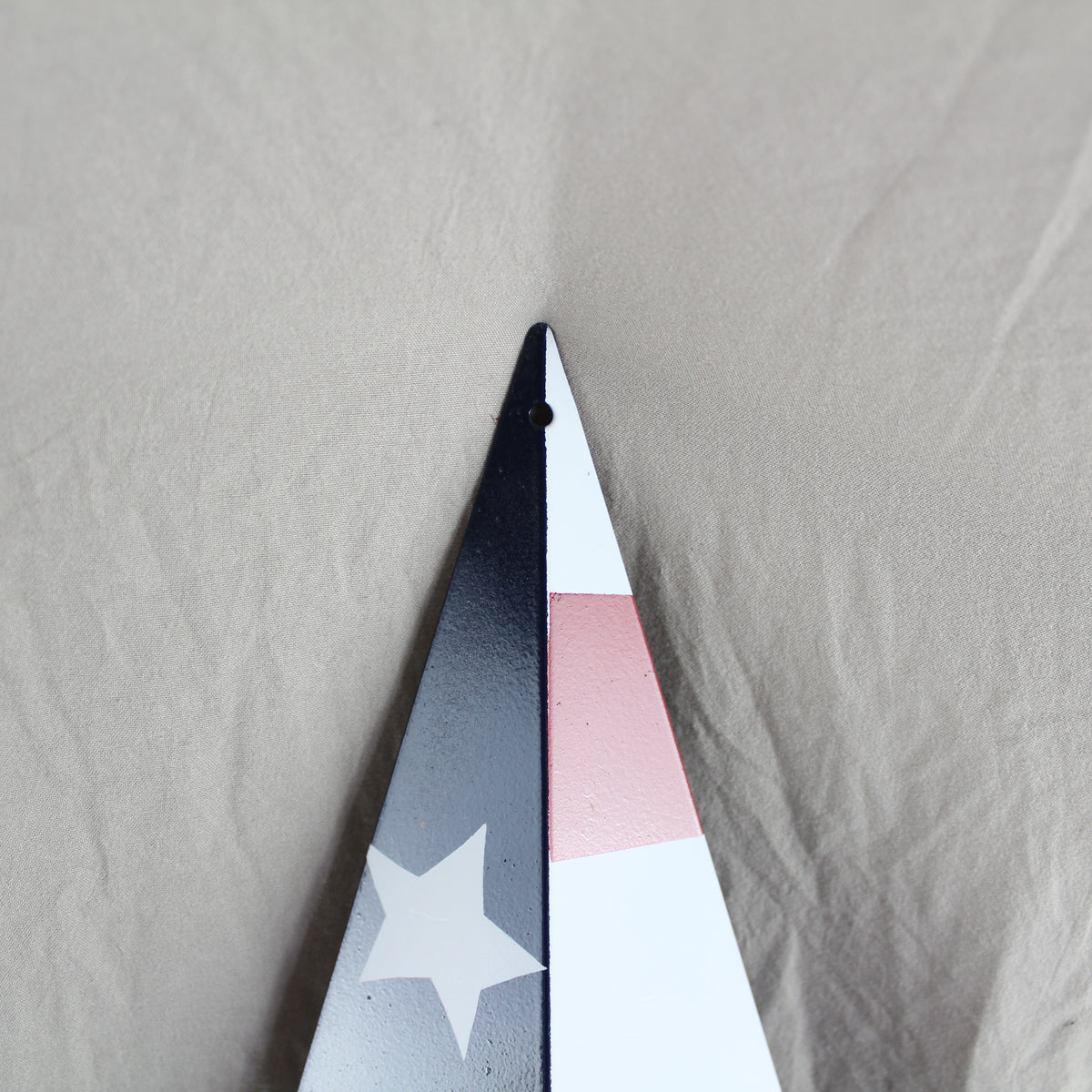 AMERICANA USA FLAG BARN STAR RED WHT BLUE STAR HANDMADE 12",24",36" #EH13297
