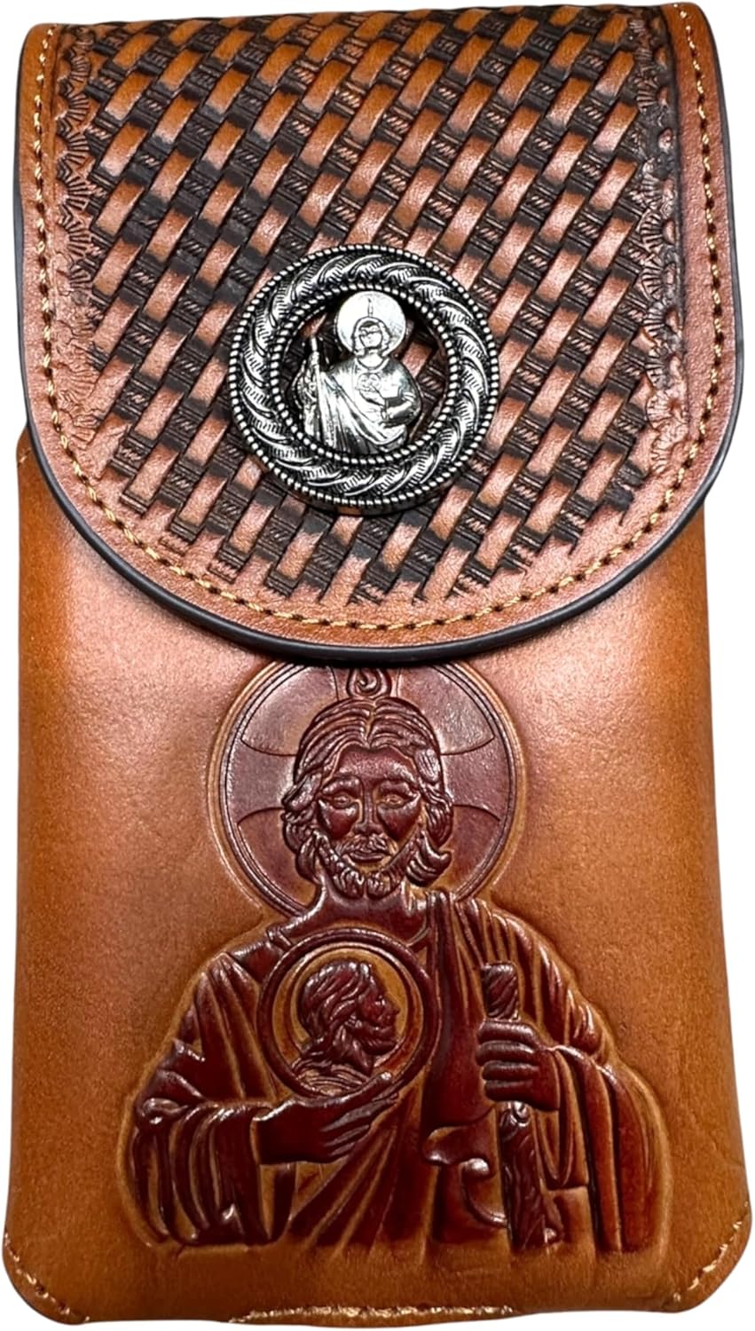 7" LEATHER HOLSTER POUCH EXTRA LARGE  BELT LOOP CELL PHONE CASE UNIVERSAL OVERSIZE MULTI STYLES