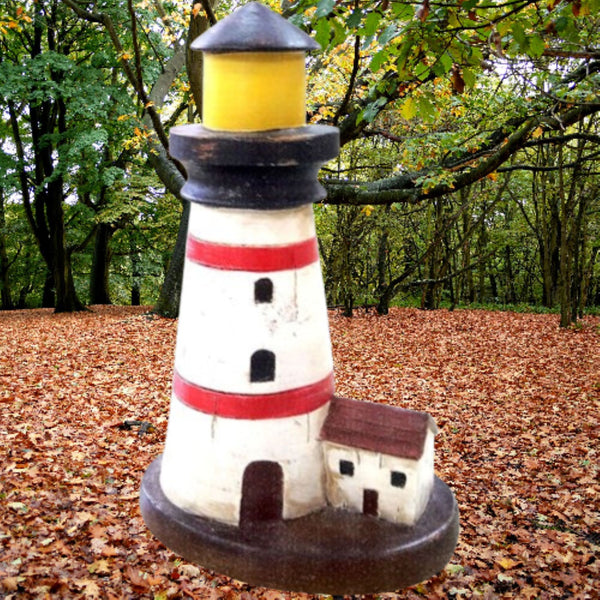 RED LIGHTHOUSE WESTERN HOME DECOR NEW FREE SHIPPING  #EH12877