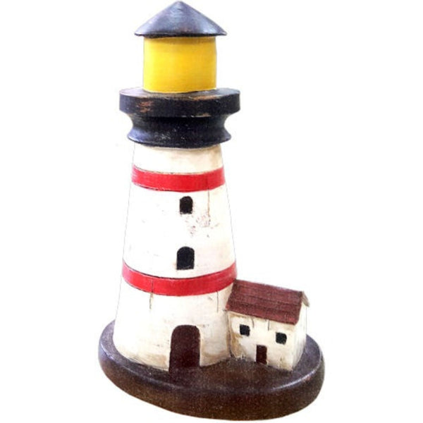 RED LIGHTHOUSE WESTERN HOME DECOR NEW FREE SHIPPING  #EH12877