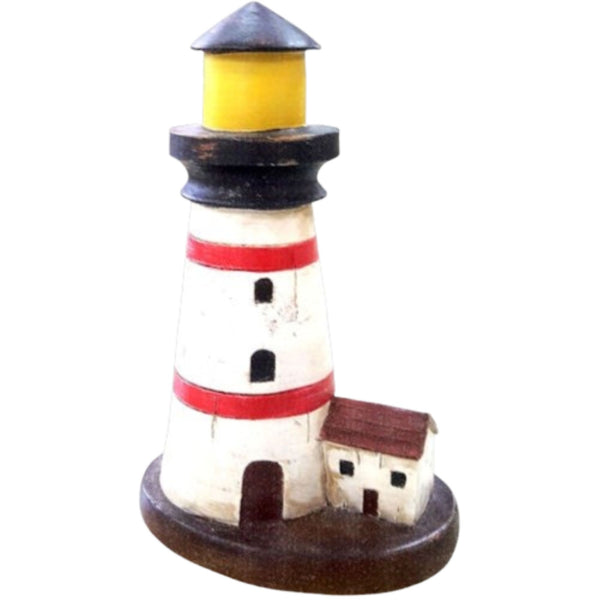 RED LIGHTHOUSE WESTERN HOME DECOR NEW FREE SHIPPING  #EH12877