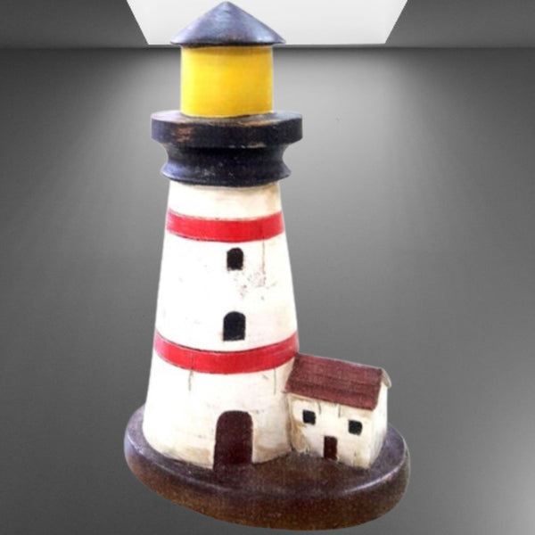 RED LIGHTHOUSE WESTERN HOME DECOR NEW FREE SHIPPING  #EH12877