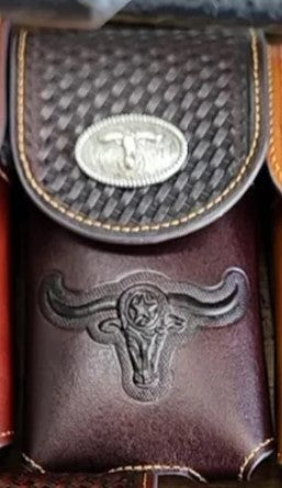 7" LEATHER HOLSTER POUCH EXTRA LARGE  BELT LOOP CELL PHONE CASE UNIVERSAL OVERSIZE MULTI STYLES