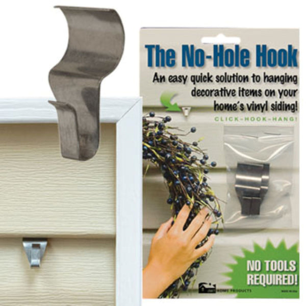 1.5" VINYL SIDING HOOK 2 PKG SET FOR METAL BARN STAR HANG WALL ART WESTERN HOME  DECOR HANDMADE #EH12913