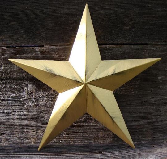 #EH10412 RUSTIC BARN STAR 32",40",53" METAL WALL ART MULTI COLOR WESTERN HOME DECOR HANDMADE