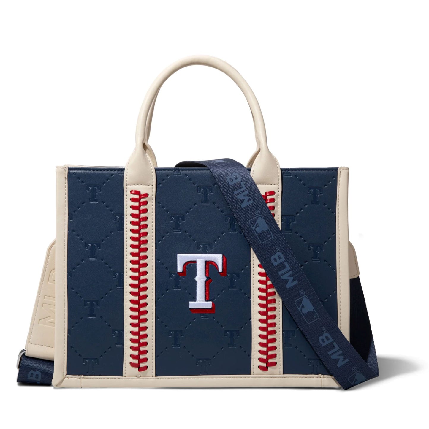 MLB TEXAS RANGERS TOTE CROSSBODY HANDBAG WESTERN FASHION ART NEW #EH12515
