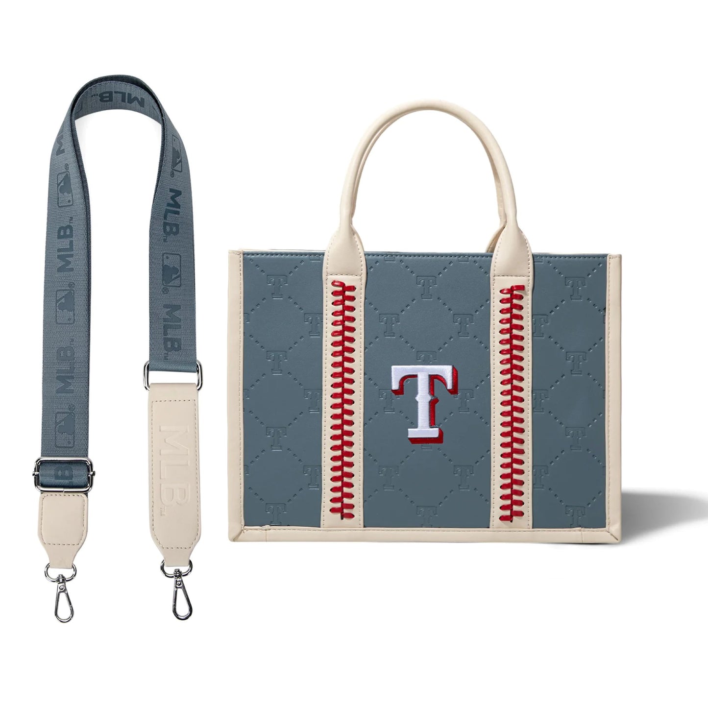 MLB TEXAS RANGERS TOTE CROSSBODY HANDBAG WESTERN FASHION ART NEW #EH12515