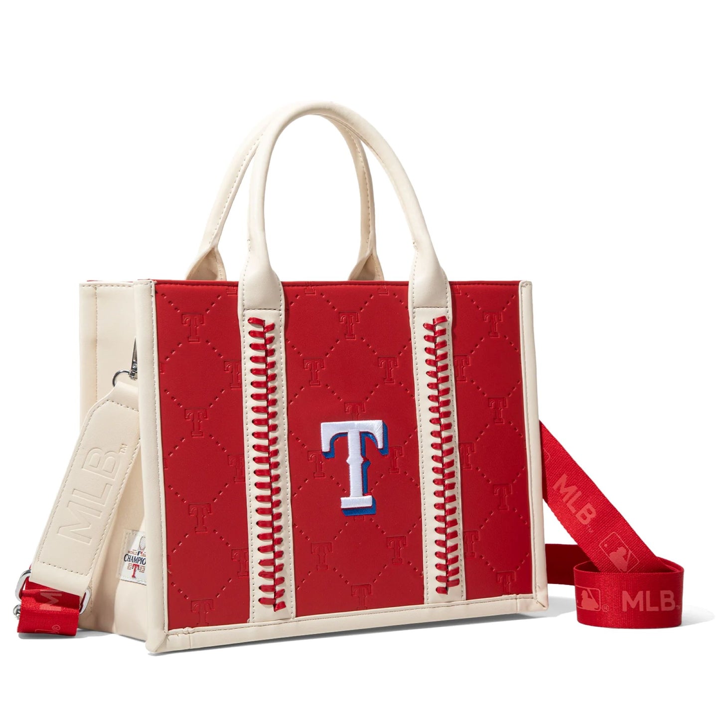 MLB TEXAS RANGERS TOTE CROSSBODY HANDBAG WESTERN FASHION ART NEW #EH12515