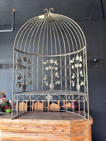 METAL SHELF ARCH FURNITURE BARN METAL ART WESTERN HOME DECOR HANDMADE NEW #EH12878
