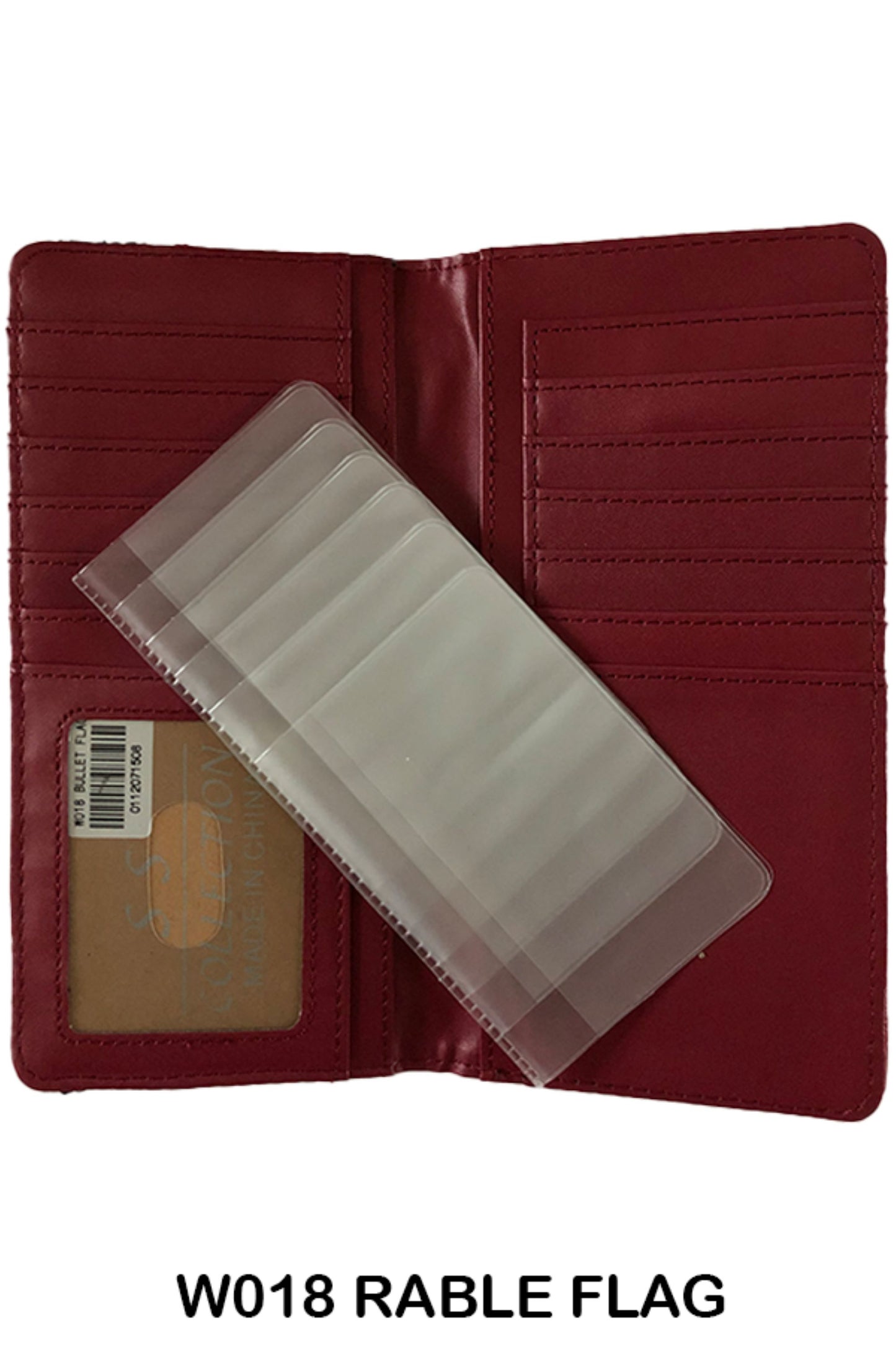 REBEL FLAG WALLET CHECK BOOK LEATHER WALLET WESTERN FASHION HANDMADE NEW #EH13318