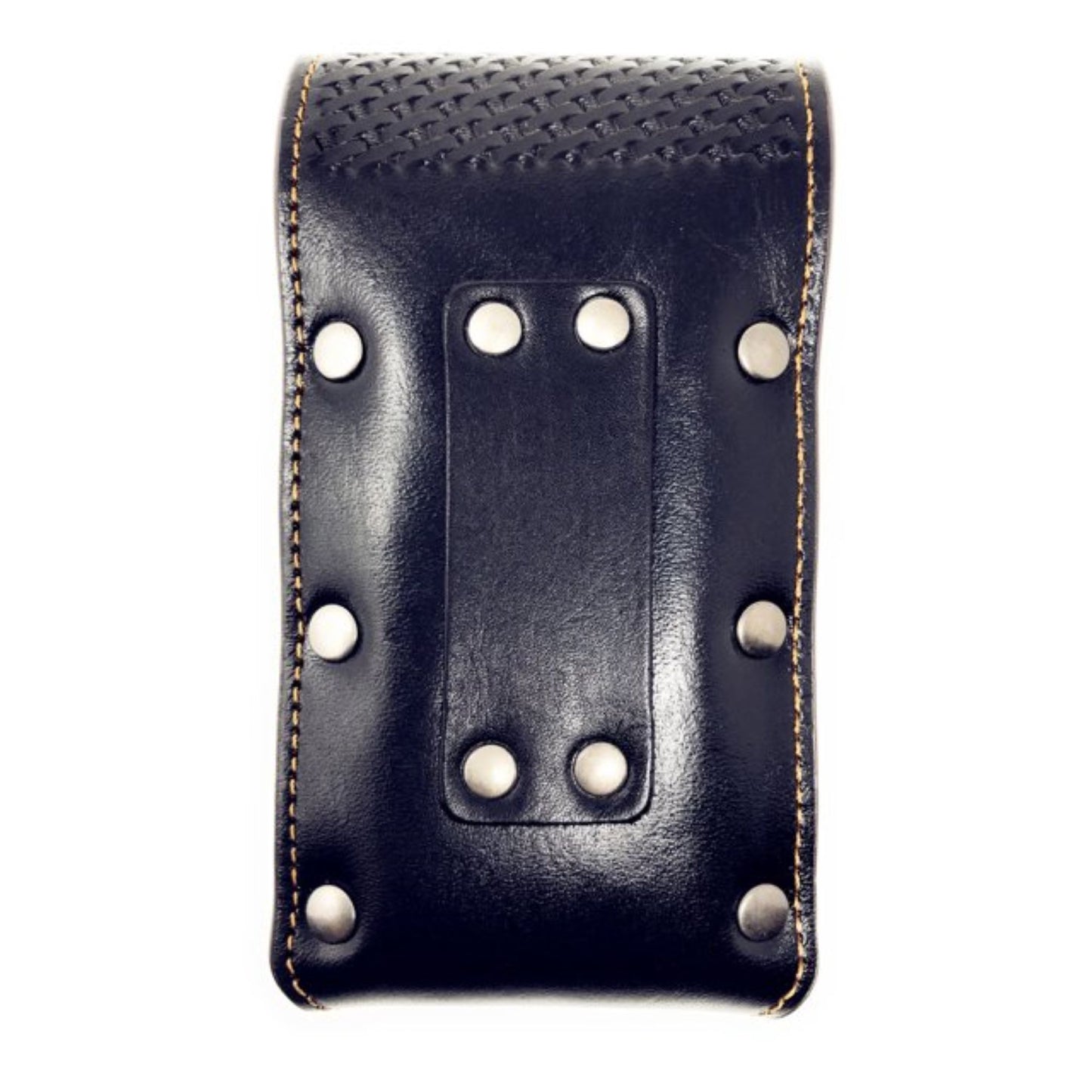 7" RODEO BULL RIDER LEATHER POUCH EXTRA LARGE  BELT LOOP HOLSTER CELL PHONE CASE UNIVERSAL OVERSIZE HANDMADE #EH12966