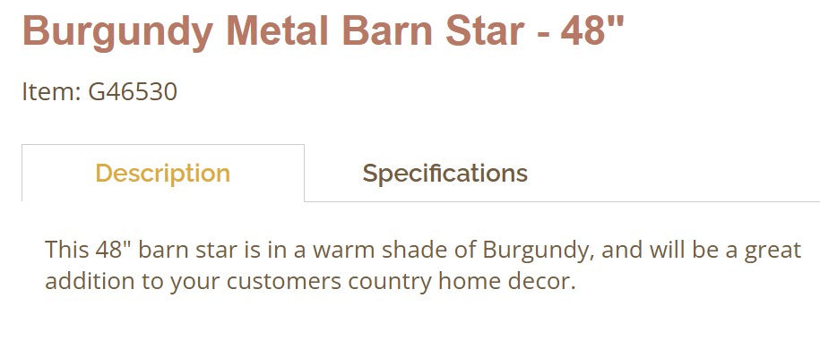 48" MUSTARD STAR KIT ASSEMBLY BARN STAR 5 POINT METAL STAR OF DAVID NO RING WESTERN HOME DECOR 53",72",96" HANDMADE EH13590