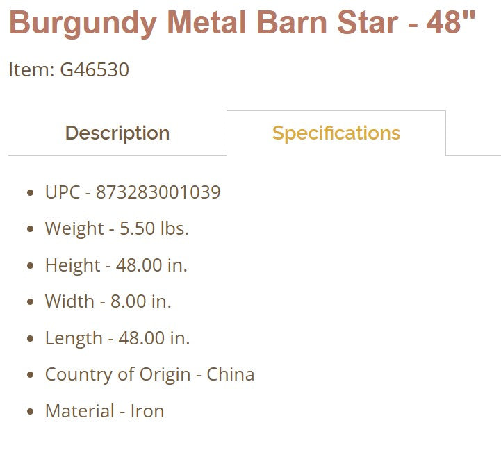 48" MUSTARD STAR KIT ASSEMBLY BARN STAR 5 POINT METAL STAR OF DAVID NO RING WESTERN HOME DECOR 53",72",96" HANDMADE EH13590