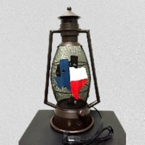 STATE OF TEXAS METAL ART ELECTRIC LANTERN LAMP WESTERN HOME WALL DECOR LIGHTING #EH12734