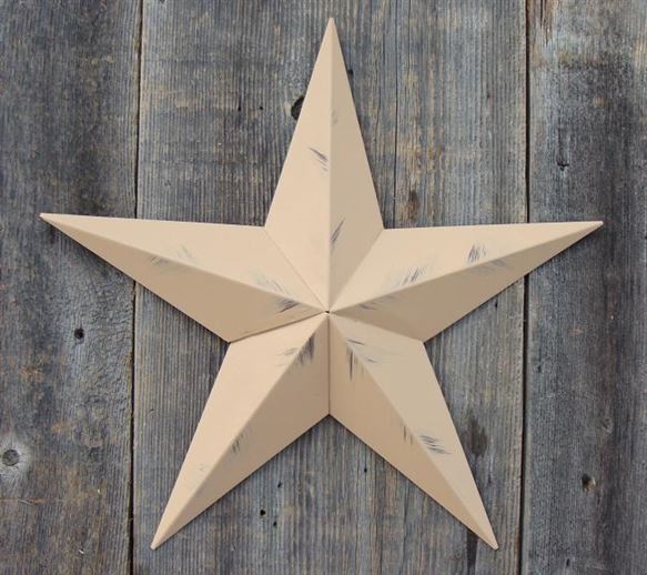 #EH10412 RUSTIC BARN STAR 32",40",53" METAL WALL ART MULTI COLOR WESTERN HOME DECOR HANDMADE