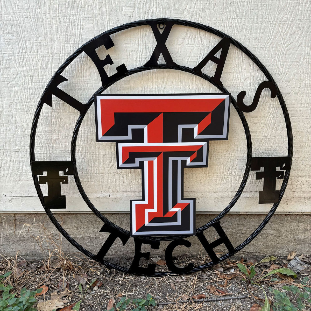 12", 18", 24", 32" TEXAS TECH CUSTOM METAL VINTAGE CRAFT TEAM SIGN WESTERN HOME DECOR HANDMADE