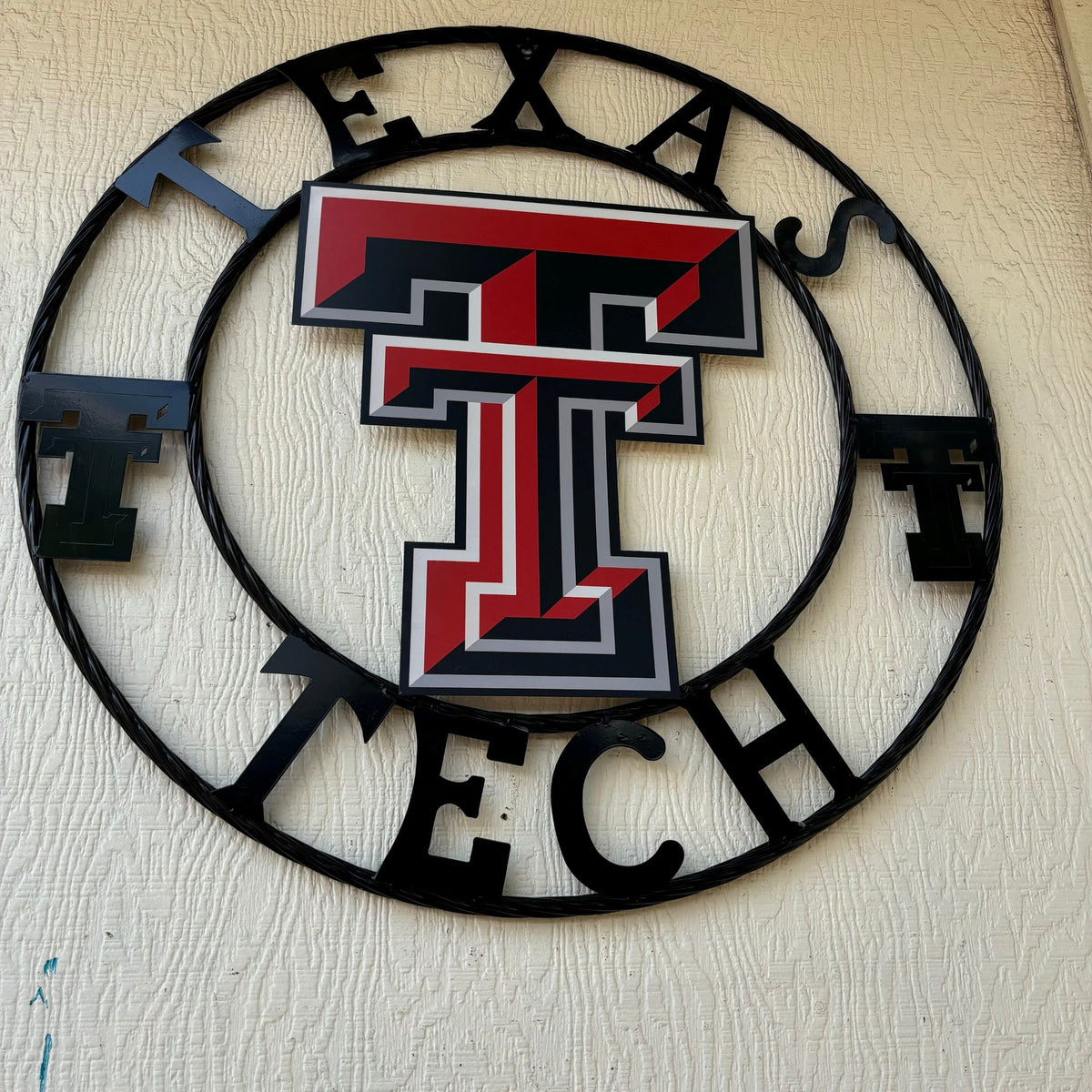 12", 18", 24", 32" TEXAS TECH CUSTOM METAL VINTAGE CRAFT TEAM SIGN WESTERN HOME DECOR HANDMADE