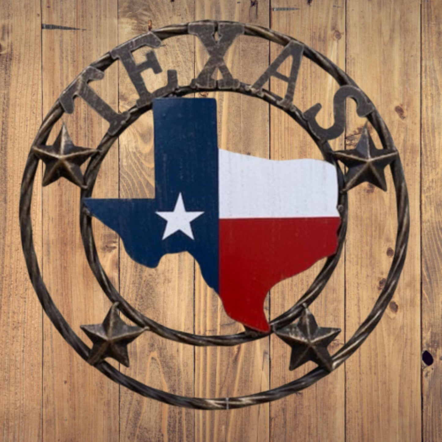 TEXAS MAP SIGN 12",18",24" BARN METAL SIGN WESTERN HOME DECOR HANDMADE NEW #EH