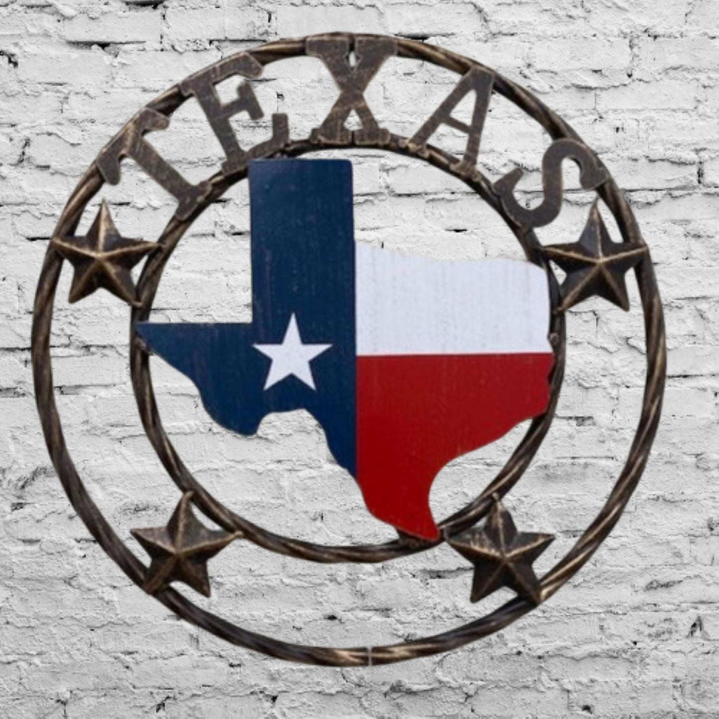 TEXAS MAP SIGN 12",18",24" BARN METAL SIGN WESTERN HOME DECOR HANDMADE NEW #EH
