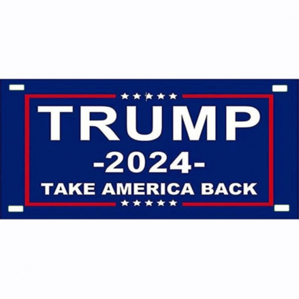 TRUMP 2024 LICENSE PLATE SOUVENIR METAL SIGN 6" X 12" CAR PLATE WESTERN HOME DECOR #EH11746