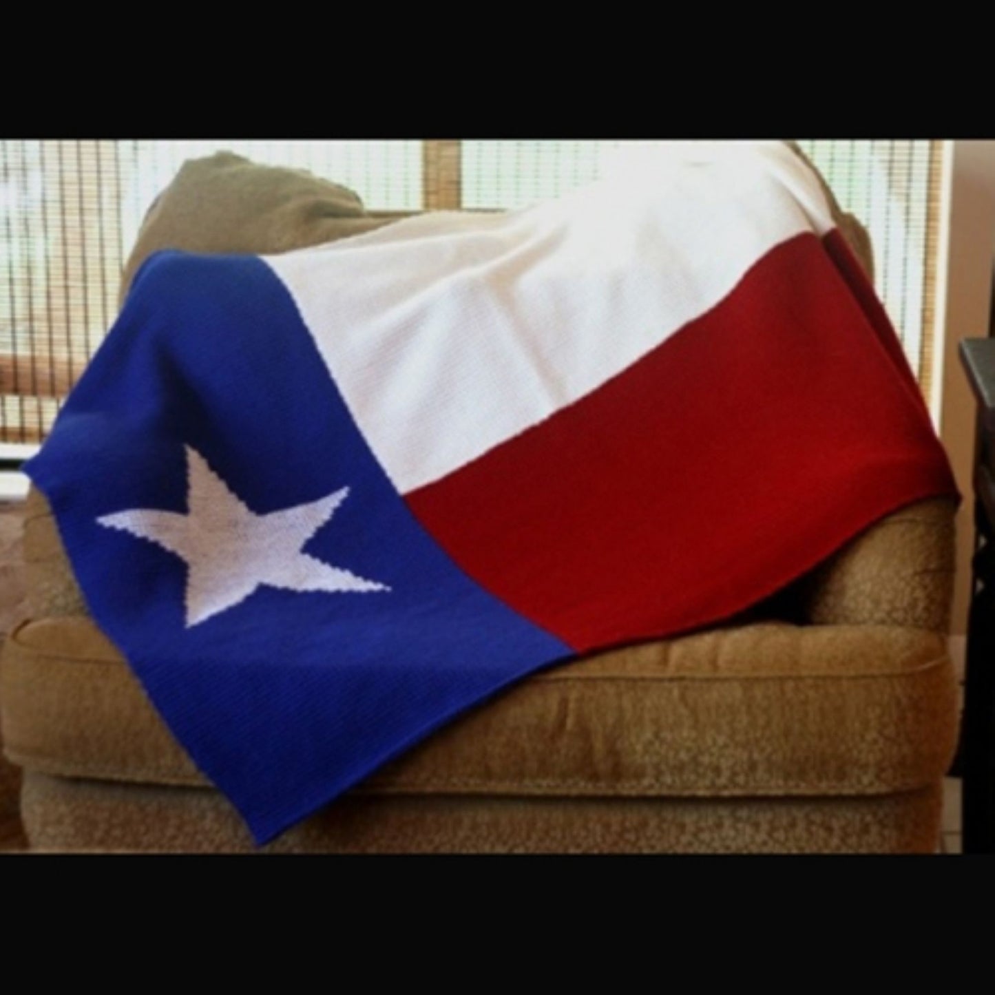 TEXAS FLAG FLEECE THROW 50" X 60" HOME DECOR FLAG ART WESTERN HOME DECOR #EH13730
